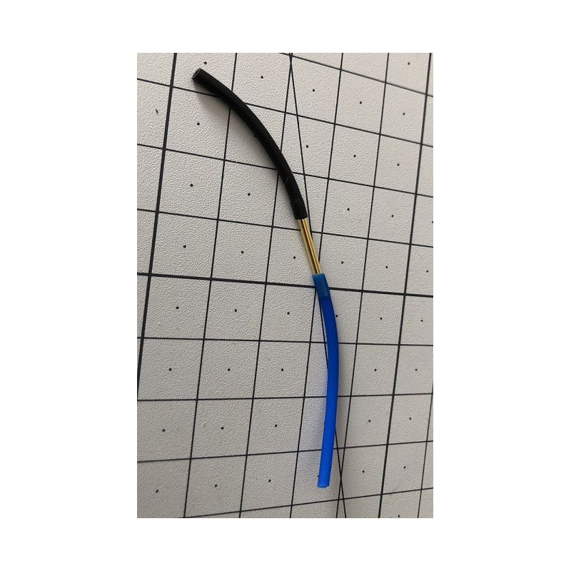 SILICONE TUBE 200MM / 2MM BLUE