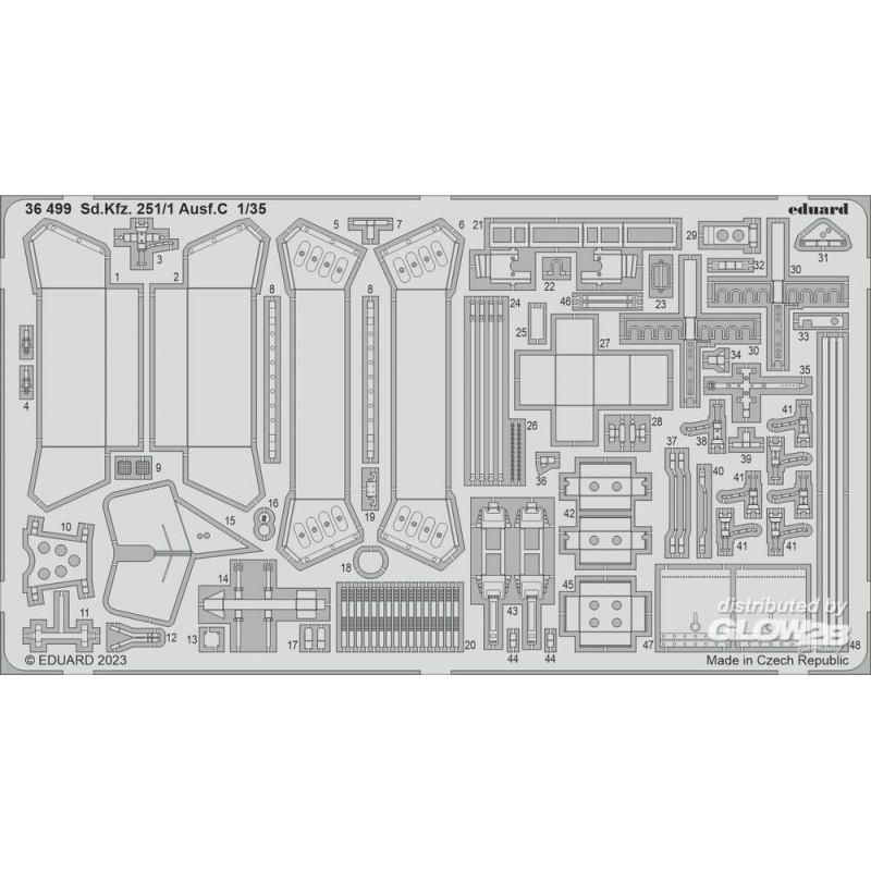 Sd.Kfz. 251/1 Ausf.C 1/35 ACADEMY