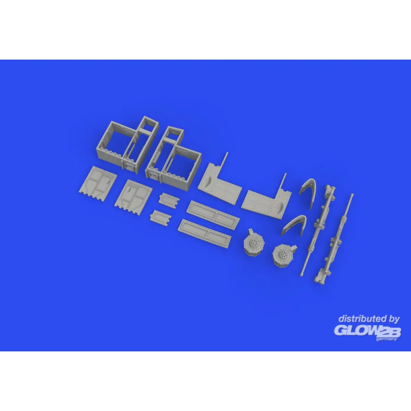 A6M2-N Rufe gun bays PRINT 1/48 EDUARD