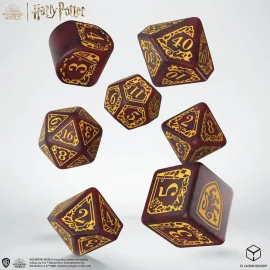 Harry Potter pack dés Gryffindor Modern Dice Set - Red (7)