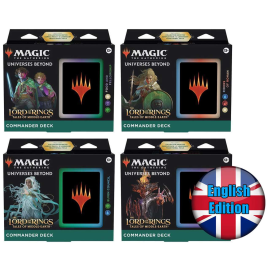 MTG Lord of the Rings Commander Deck Box (4) Eng