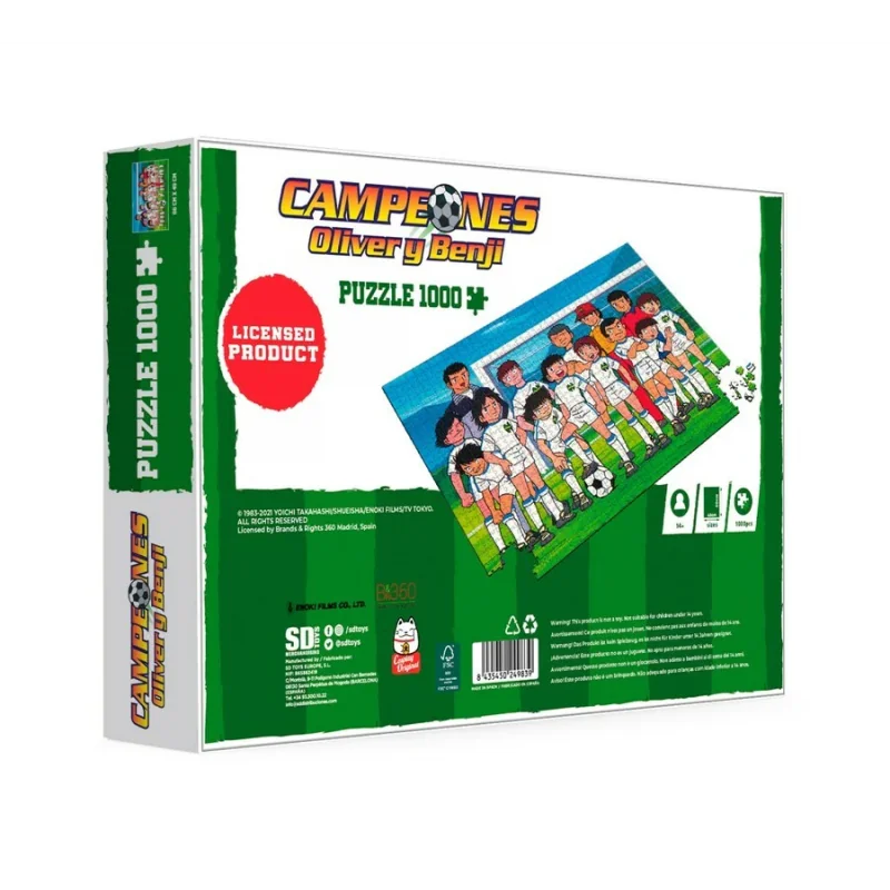 CAPTAIN TSUBASA TEAM SHOT 1000PCS PUZZLE