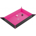 GG : Magnetic Dice Tray Rectangular Black/Pink