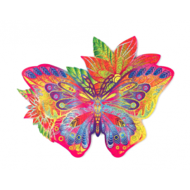 Puzzle en bois - Bijoux-papillon - 170 pcs