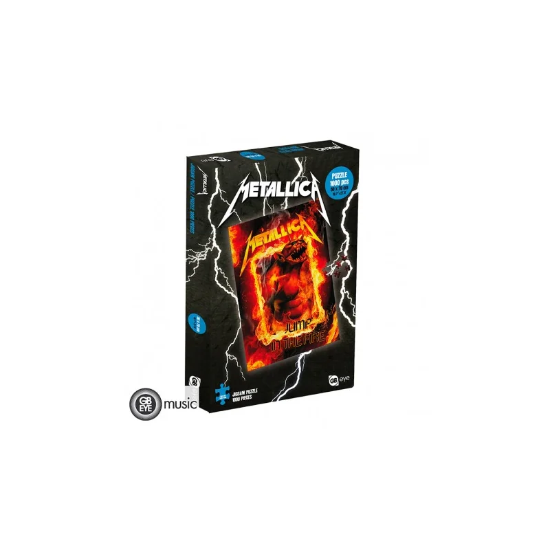 METALLICA - Puzzle 1000 pièces - Fire Demon