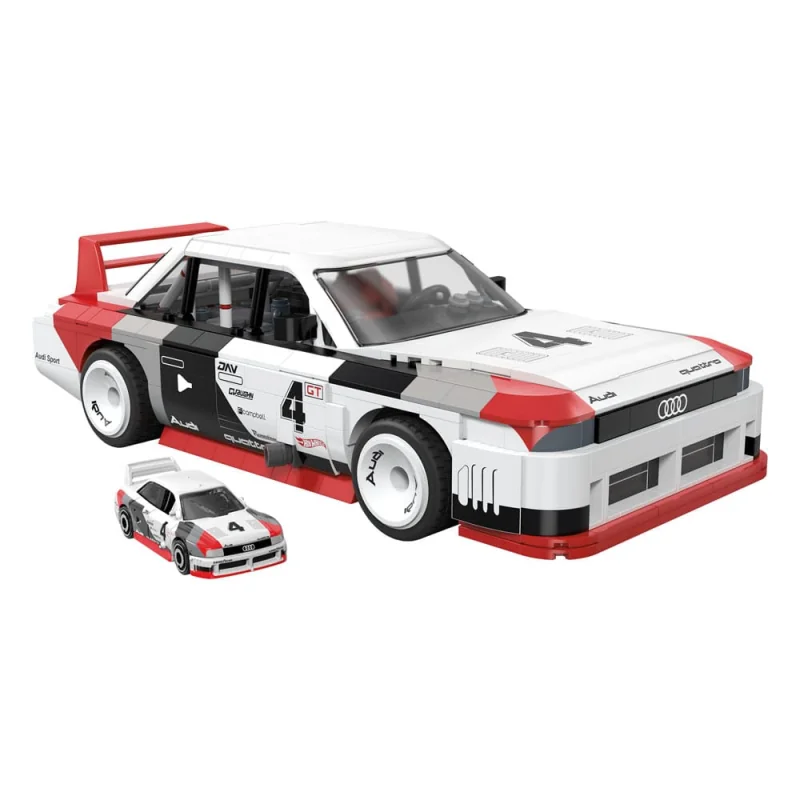 Hot Wheels jeu de construction MEGA 1/15 Audi 90 Quattro IMSA GTO 29 cm