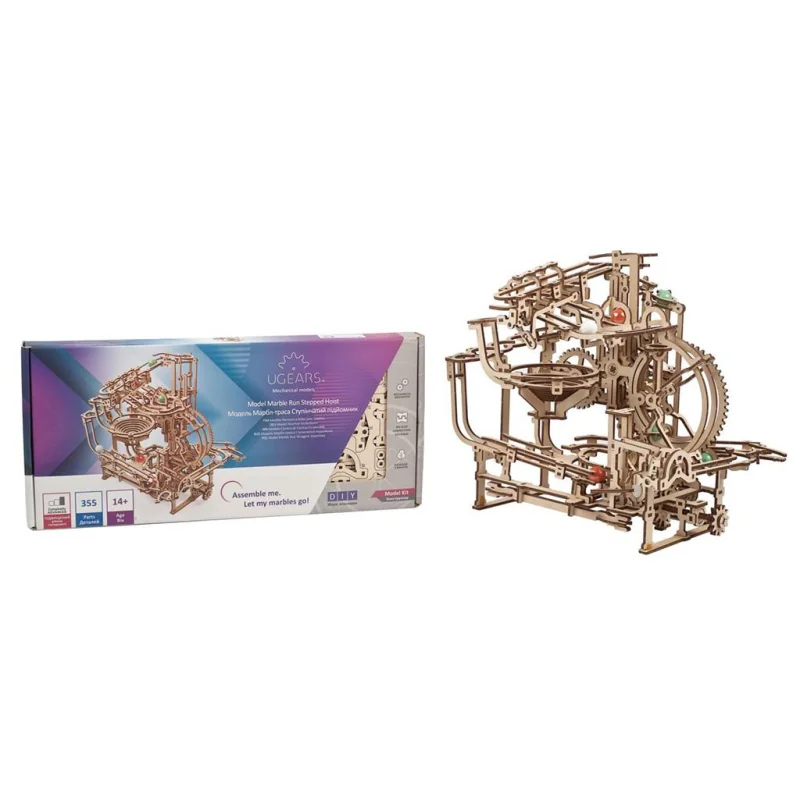 UGEARS Modèles Mécaniques: CIRCUIT à BILLES PALAN