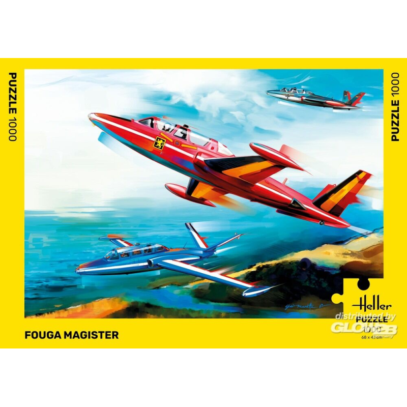 Puzzle Fouga Magister 1000 pièces