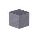 Cube en bois- 10mm- Gris