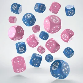 Crosshairs Compact D6 pack dés Blue&Pink (20)