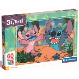 LILO & STITCH - Stitch & Angel - Puzzle Maxi Super Color 60P