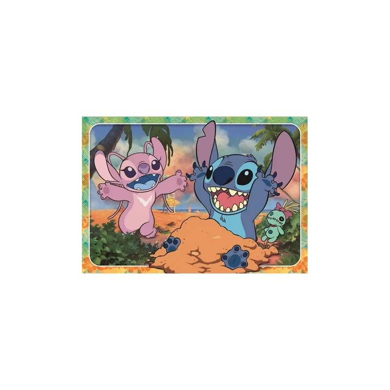 LILO & STITCH - Stitch & Angel - Puzzle Maxi Super Color 60P