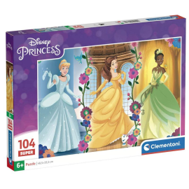 DISNEY - Princesses - Puzzle Super Color 104P