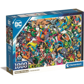 DC - Super Héros - Puzzle 1000P