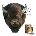 I am Puzzle Taille d'Affiche: BISON