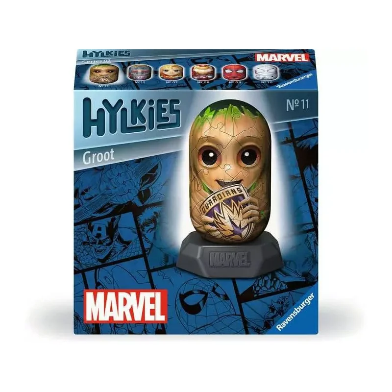 Marvel Puzzle 3D Groot Hylkies (54 pièces)