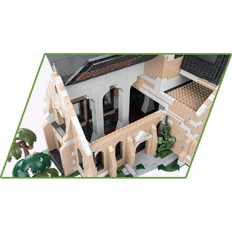 2255 Pcs HC WWII /2299/ Church Sainte-Mère-Eglise