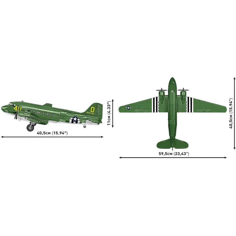 HC WWII /5743/ DOUGLAS C-47 SKYTRAIN (DAKOTA)892