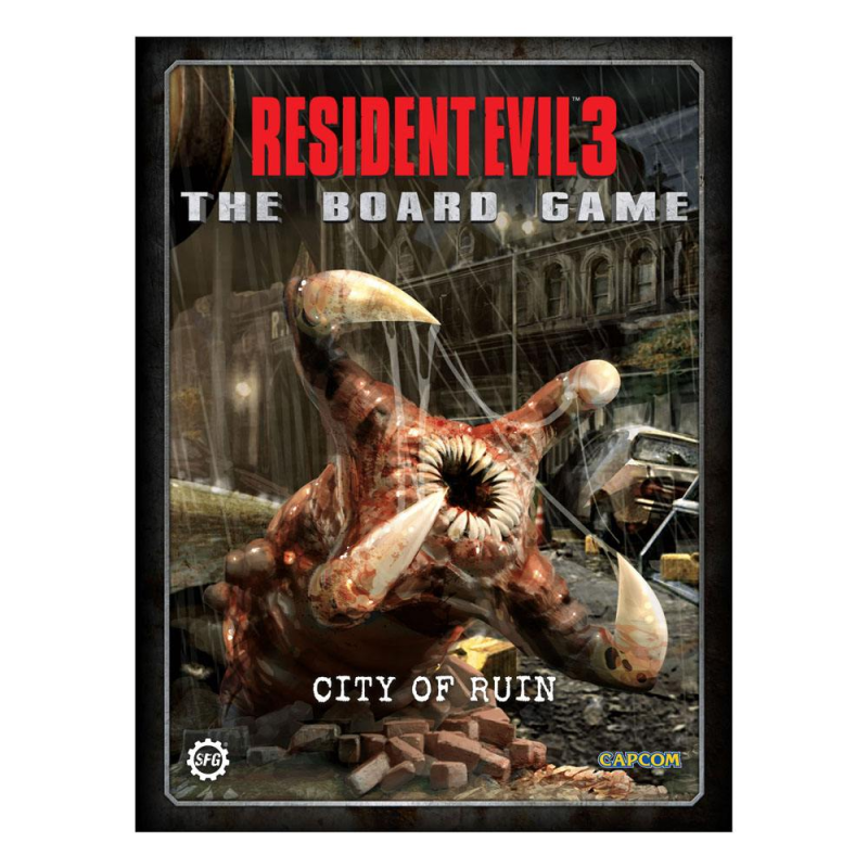 Resident Evil 3 extension jeu de plateau The Board Game The City of Ruin *ANGLAIS*