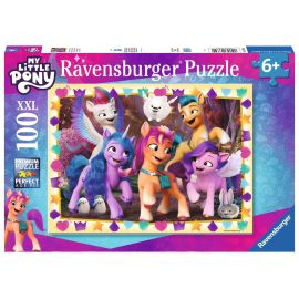 Puzzle 100 p XXL - Aventures entre poneys ! / My Little Pony