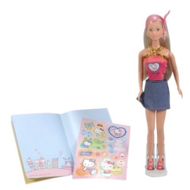 Steffi Love HELLO KITTY avec carnet et Stikers