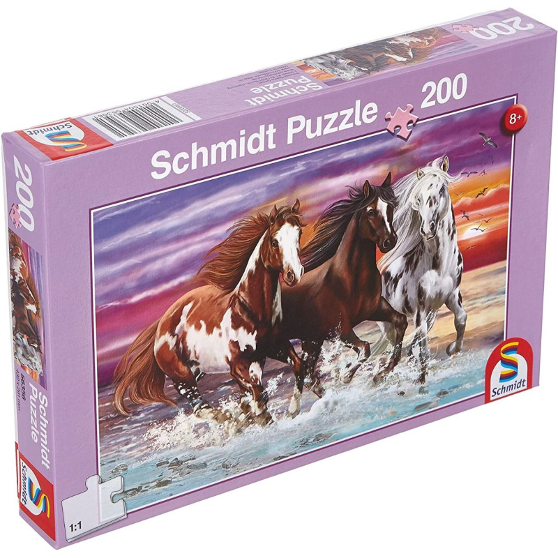  Puzzle 200 Pièces Tio de chevaux