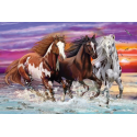 Puzzle Puzzle 200 Pièces Tio de chevaux