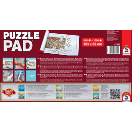  Tapis pour puzzle de 500 à 1000 pièces - 103x62 cm