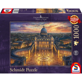  Puzzle 1000 pièces Le Vatican par Thomas KINKADE