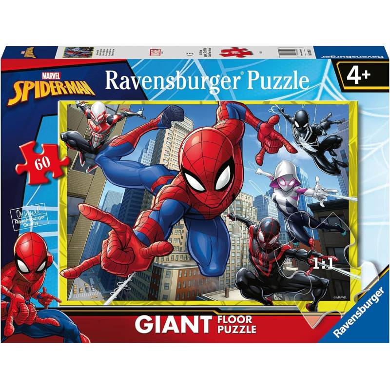  Puzzle 60 pièces Marvel SPIDER-MAN