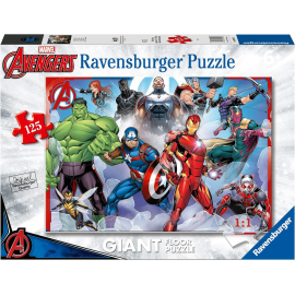  Puzzle Géant 125 Pièces Marvel AVENGERS