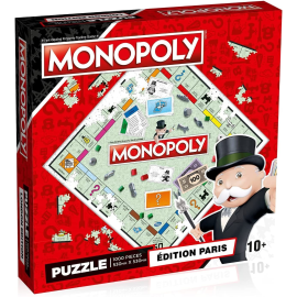  Puzzle 1000 Pièces MONOPOLY Paris