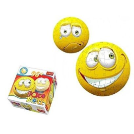  Puzzle 3D 96 pièces Smiley Jaune