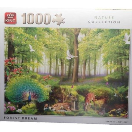  Puzzle 1000 Pièces Rêve de forêt