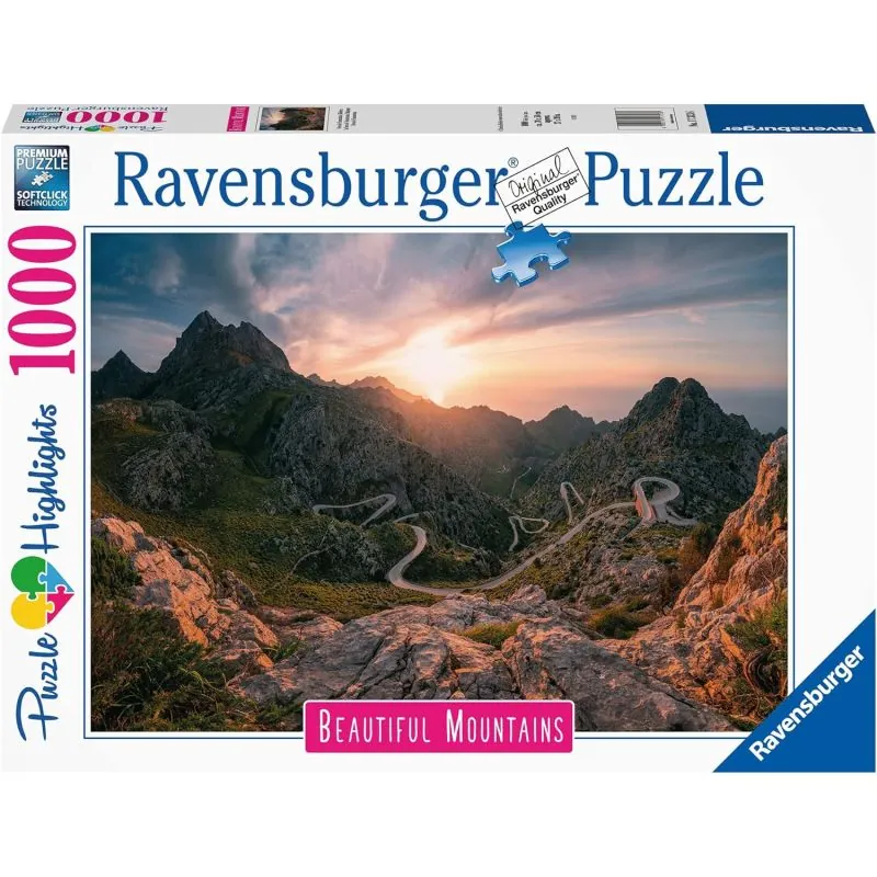  Puzzle 1000 p - La Serra de Tramuntana, Majorque (Puzzle Highlights)