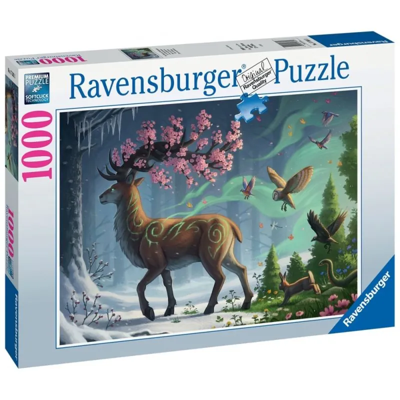  Puzzle 1000 p - Le cerf du printemps