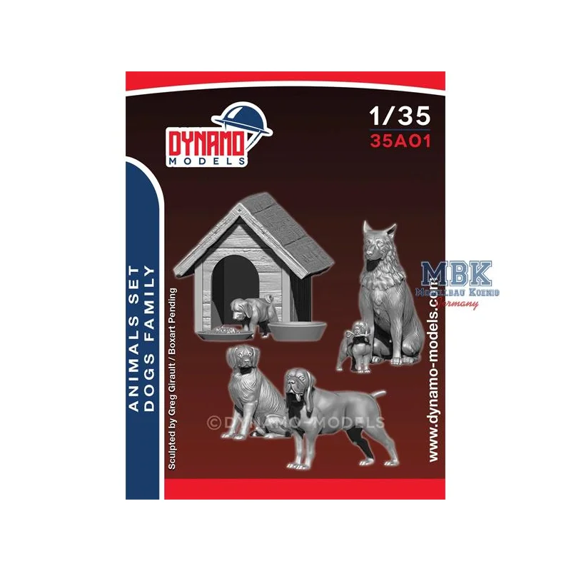 Figurine Animal Set – Family Of Dogs