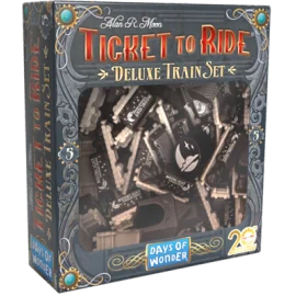 Jeu de société Aventuriers du Rail (Les) : Deluxe train set Noir