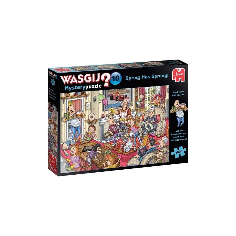  Jumbo - Puzzle 1000 Wasgij Mystery Spring Has Spung