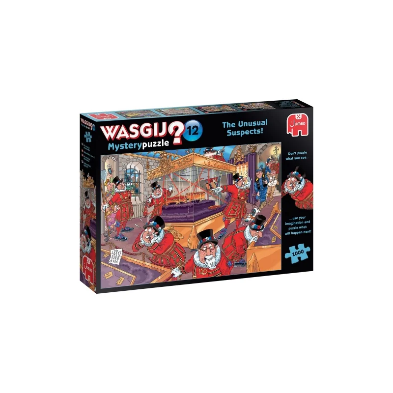  Jumbo - Puzzle 1000 Wasgij Mystery The Unusual Suspects