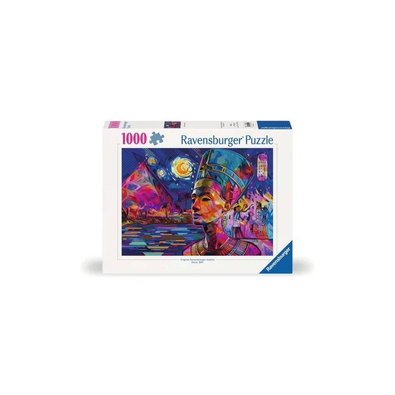  Ravensburger - Puzzle 1000 Nefertiti On The Nile