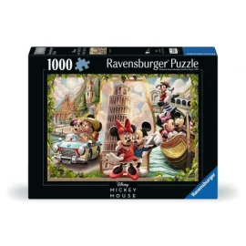  Ravensburger - Puzzle 1000 Disney Mickey Mouse Vacation Mickey And Minnie