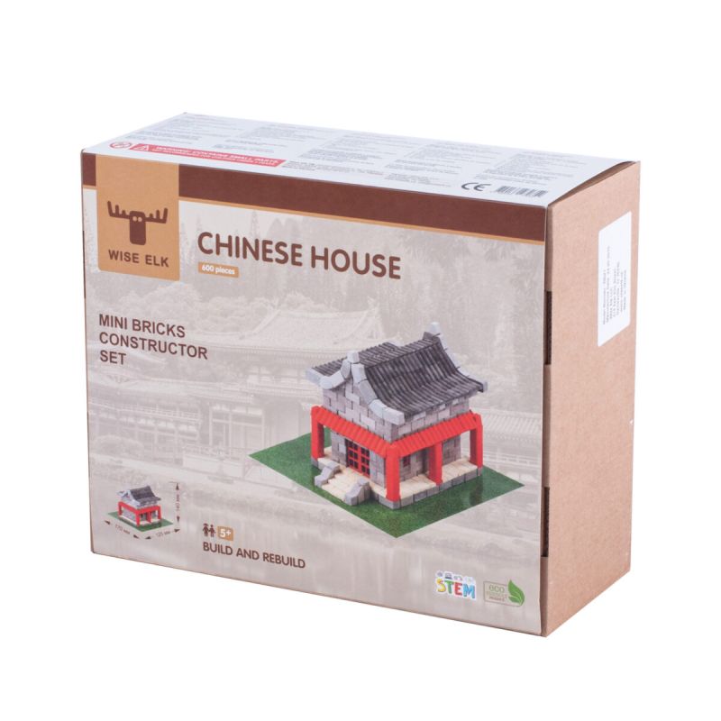 HA-70354-WE Constructeur de mini-briques "Maison chinoise"