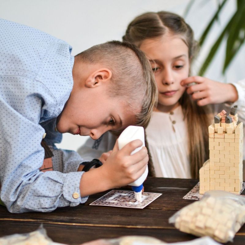 Constructeur de mini-briques "Maison chinoise"