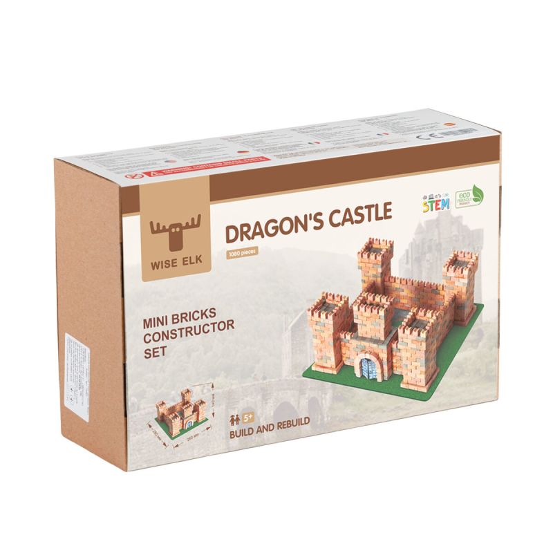 HA-70385-WE Constructeur de mini-briques "Château des Dragons"