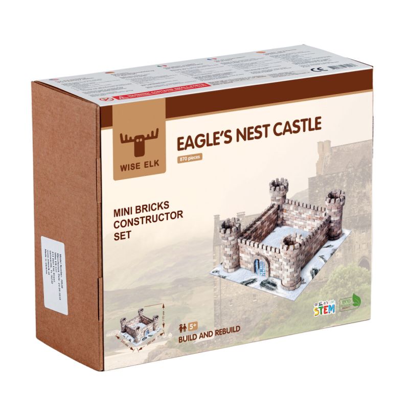 Jeu de construction Constructeur de mini-briques "Château du Nid d'Aigle"