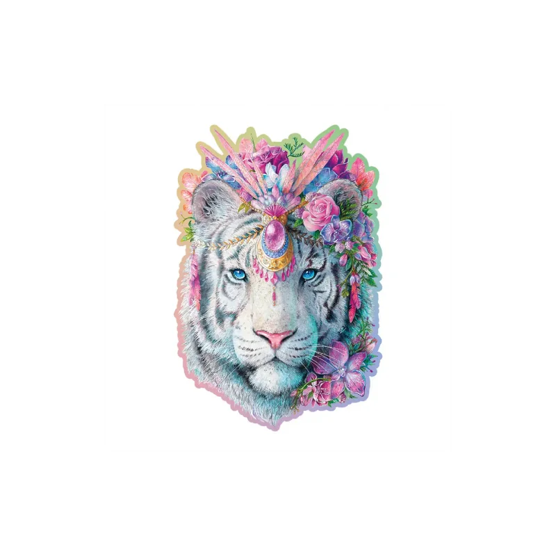  Puzzle en bois – Tigre mystique – 250 pcs (40 pcs uniques)