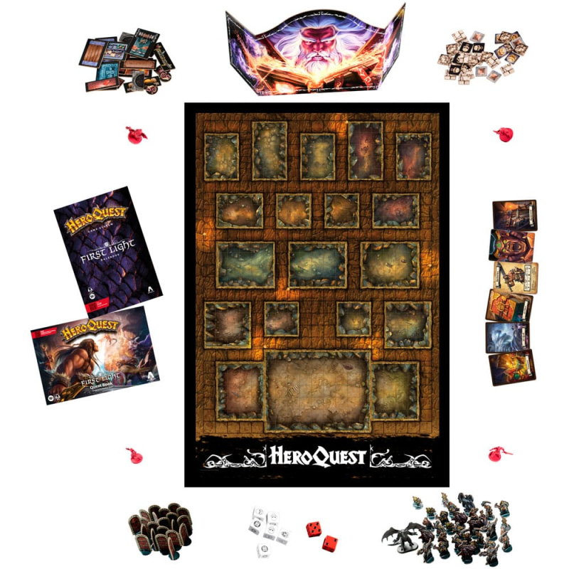 HeroQuest jeu de plateau First Light *ANGLAIS*