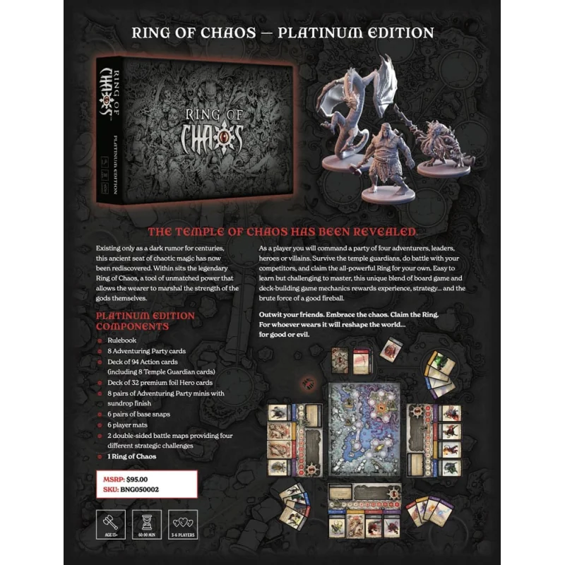 Ring of Chaos Table Top Role Playing Game jeu de plateau Platinum Edition *ANGLAIS*