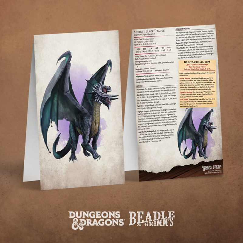 Jeu de rôle Dungeons & Dragons RPG cartes de rencontre Challenge Rating 7+: Pack 1 *ANGLAIS*